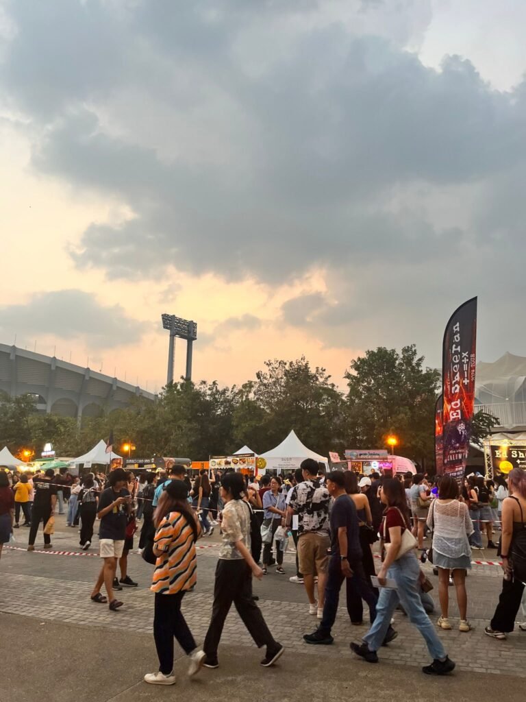 Ed Sheeran Concert in Bangkok Thailand Outside Rajamangala Stadium